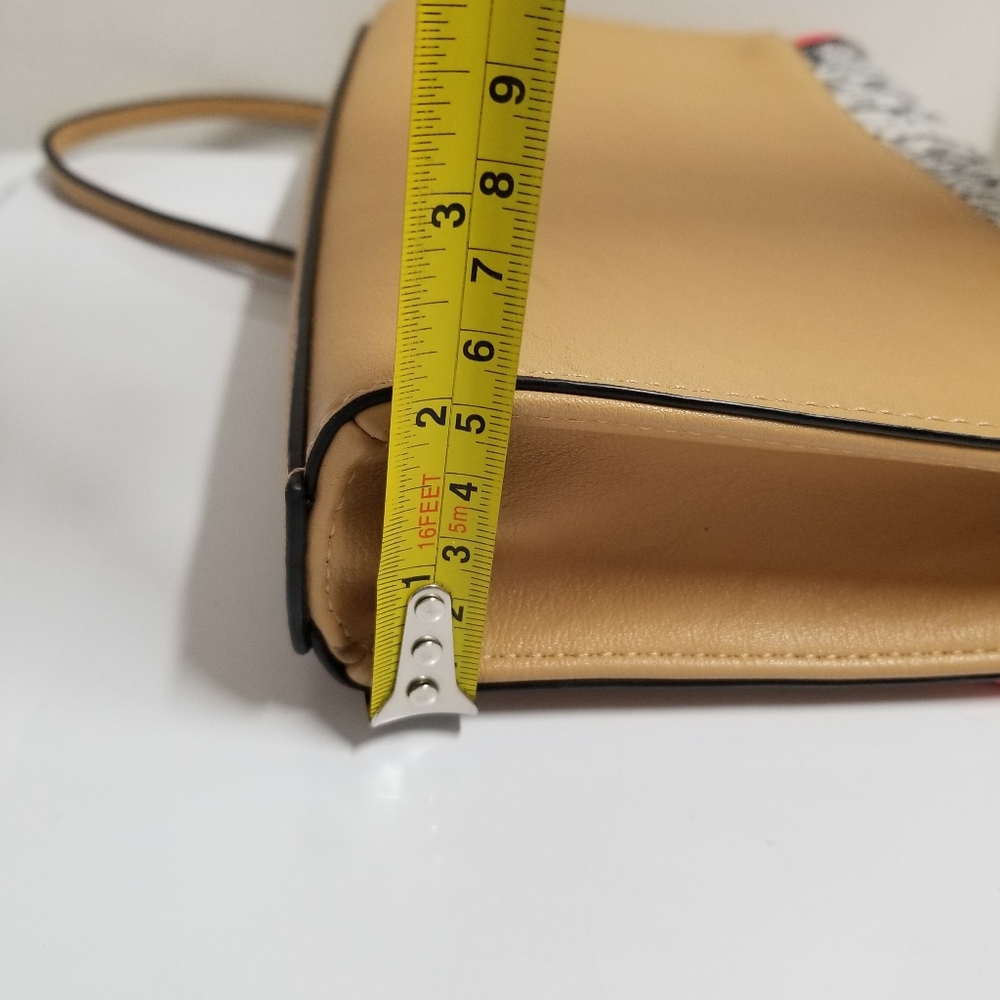 Neiman Marcus Python Embossed Flap Crossbody Clut… - image 13